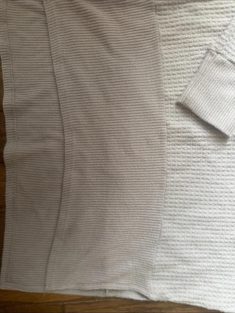 Light Gray V-Neck Women's Sweater